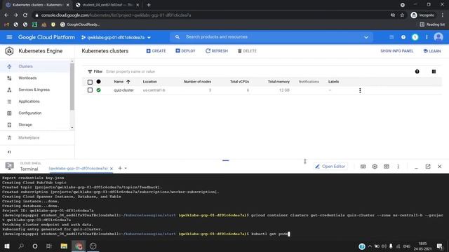 [NEW] - App Dev Deploying the Application into Kubernetes Engine - Python - [GCP188] смотреть онлайн