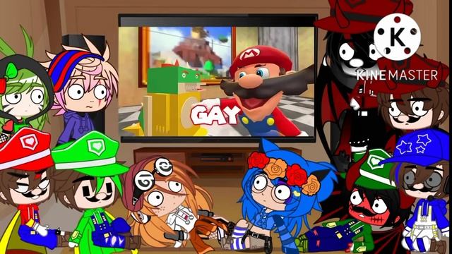 smg4 crew Wiht mario.exe ihy luigi and mx react to mario googles himself смотреть онлайн