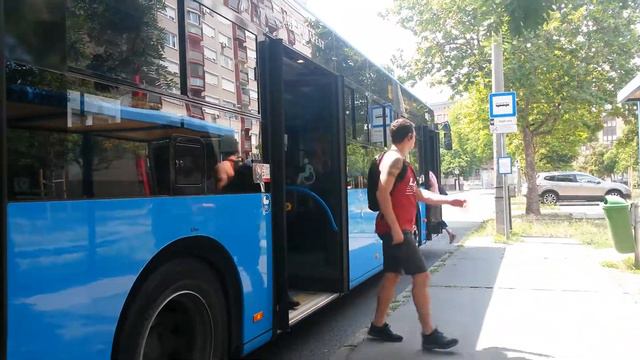 Budapest busz - Mercedes Benz Conecto G NNE-072 смотреть онлайн