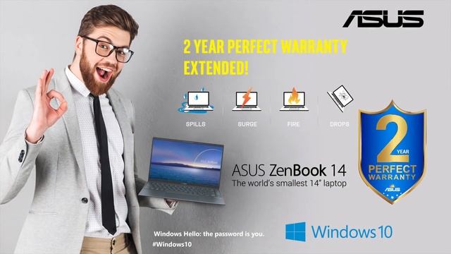 Accidentally spill coffee in your laptop?! No Worries! | ASUS 2 Year Perfect Warranty смотреть онлайн
