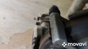 Замена задних тормозных колодок на Весте СВ Кросс.