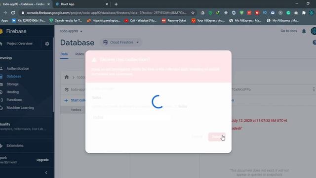 Build a TO-DO App Using React with Firebase[#part-4] смотреть онлайн
