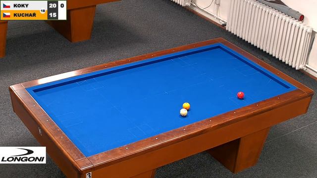 Czech league | 3-cushion | 1st class | 14th round | Karel Kuchař v Dušan Koky смотреть онлайн