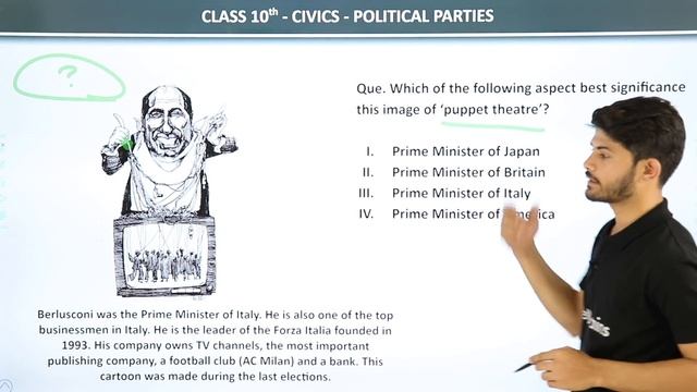 Political Parties - Picture Based Question Series | Class 10 Civics Chapter 6 (2022-23) смотреть онлайн
