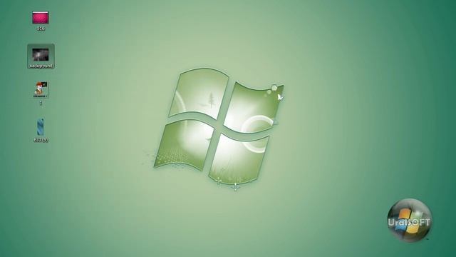 Видео курс UralSOFT - Фон свойства системы и логотип смотреть онлайн