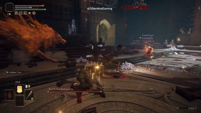 LemmeHelp vs Red Wolf Of Radagon - Elden Ring - Solo Boss as Cooperator Challenge смотреть онлайн