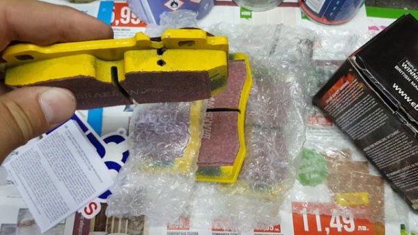 EBC Yellow Stuff vs Green Brake Pads | Personal Experience Unboxing and Comparison Subs