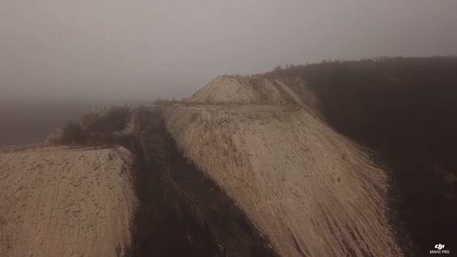 Около горы Тигр, самарская область, с воздуха. смотреть онлайн