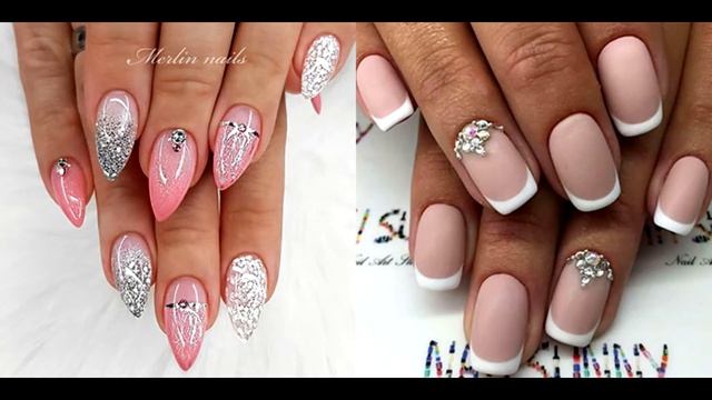 Идеи маникюра на свадьбу ? ИДЕИ МАНИКЮРА ? ДИЗАЙН НОГТЕЙ ??? смотреть онлайн