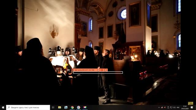 ТРЕТЬЯ ПАССИЯ В СВЯТОГОРСКОЙ ЛАВРЕ (ЧАСТЬ).