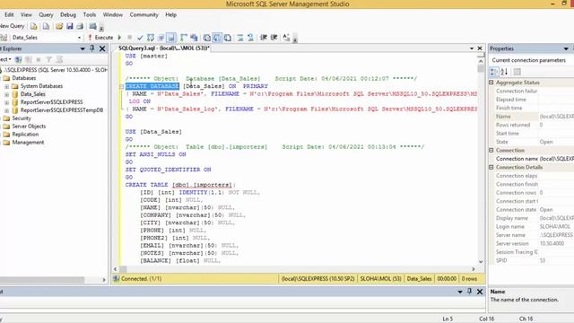 طريقة إنشاء ملف سكربت Script لقاعدة بيانات SQL SERVER смотреть онлайн