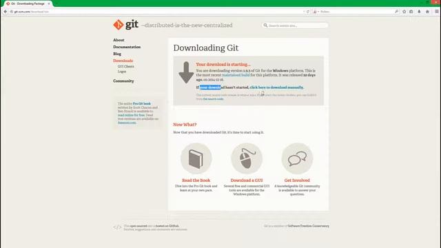 Git Урок 1 Скачиваем и устанавливаем Git смотреть онлайн