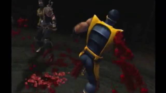 Mortal Kombat Deception Scorpion Fatality 2 смотреть онлайн