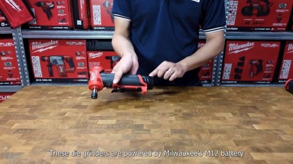 Milwaukee M12 Die Grinders M12 FDGS / M12 FDGA