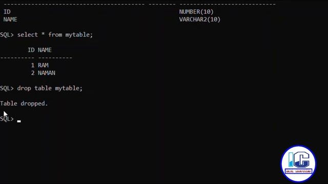 SQL Tutorial 6 - How To Delete A Table смотреть онлайн