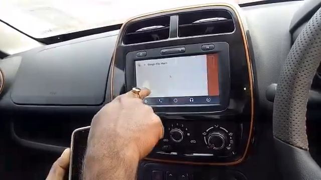 RENAULT KWID : how to connect auto android . смотреть онлайн