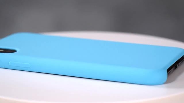 Чехол-накладка HOCO для iPhone X, Голубой смотреть онлайн