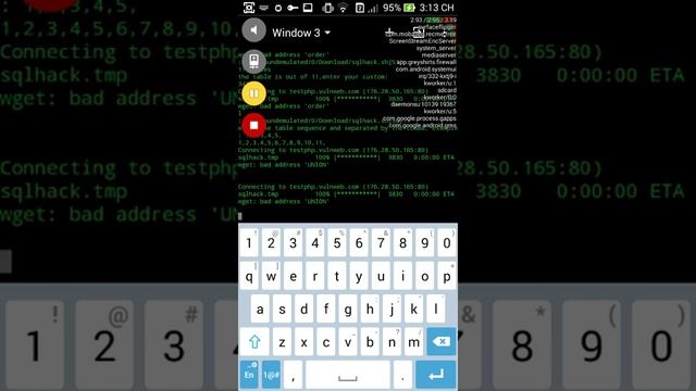 sql injection android shell script-failure смотреть онлайн