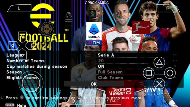 eFOOTBALL PES 2024 PPSSPP CAMERA PS5 ANDROID OFFLINE NEW KITS 2023/24 & FULL TRANSFERS BEST GRAPHIC смотреть онлайн