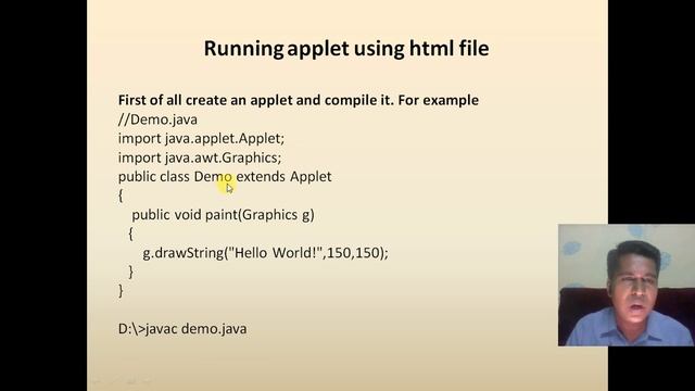 Applets in Java смотреть онлайн