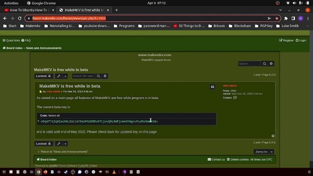 41 How To Get The Makemkv Beta key смотреть онлайн