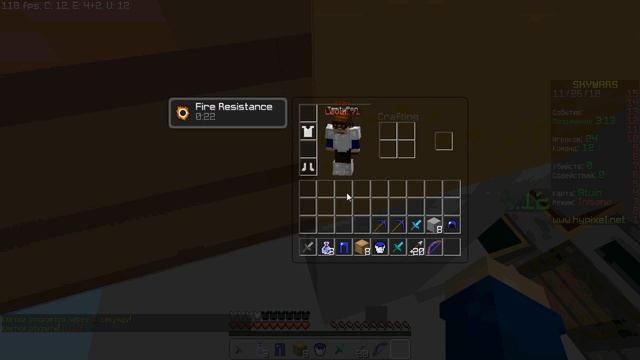 НОВЫЙ ЗИМНИЙ СКИН! [Minecraft Hypixel Mini-Game SkyWars] смотреть онлайн