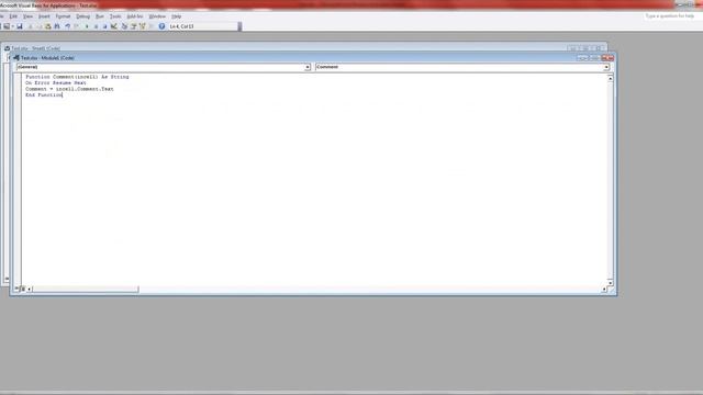 How to insert comment into different cell in Excel?? смотреть онлайн
