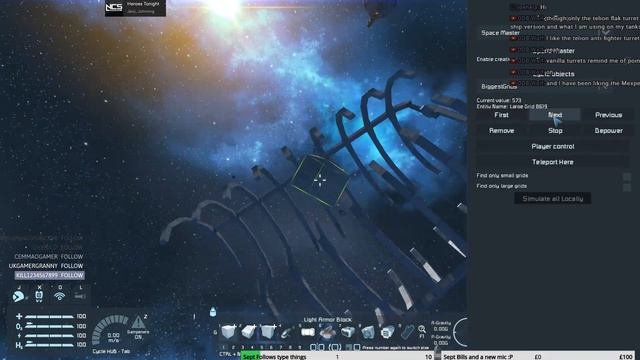 Space Engineers, Space station of some kind methinks смотреть онлайн