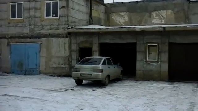 Площадка перед гаражом в Чурилово