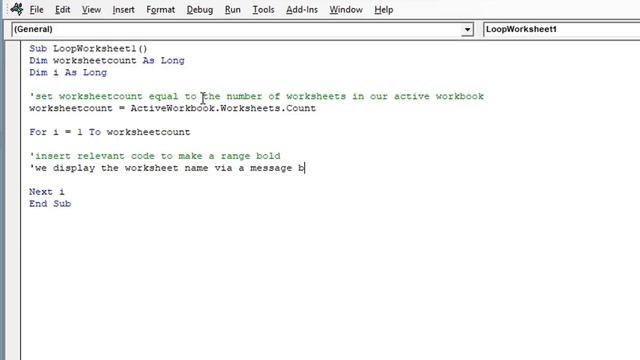 Two Methods to Loop through Worksheets смотреть онлайн