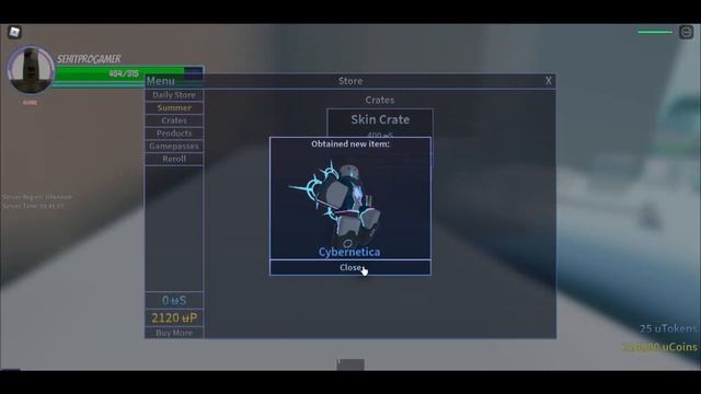 Roblox AUT a universal time- getting unobs in crates ? ? ? смотреть онлайн