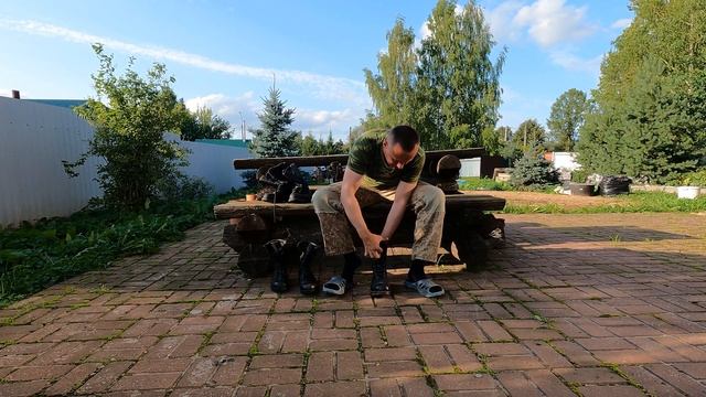 Моя обувь для копа Combat-2 США /Капрал Мецлер Germany\ Французские с гортексом. #35 смотреть онлайн