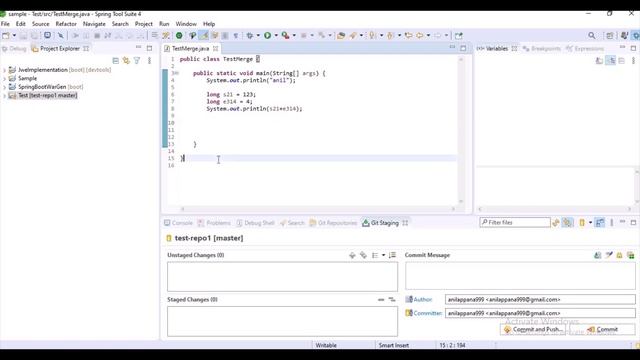 How to resolve conflicts in git through Eclipse ? || How to resolve conflicts in git using eclipse смотреть онлайн