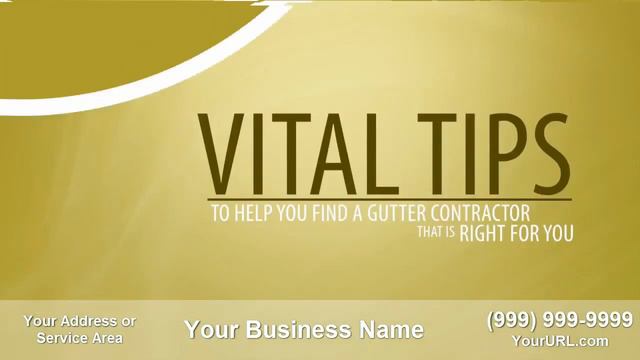 Gutter Contractor Home Improvement VID tr23 смотреть онлайн