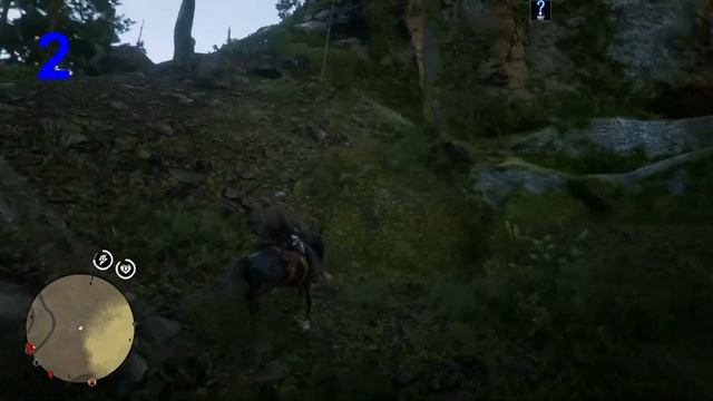 Red Dead Online. Treasure hunting. Brandywater Drop / Карта сокровищ Водопад смотреть онлайн