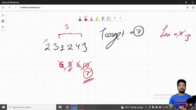 209. Minimum Size Subarray Sum | LEETCODE MEDIUM | SLIDING WINDOW смотреть онлайн