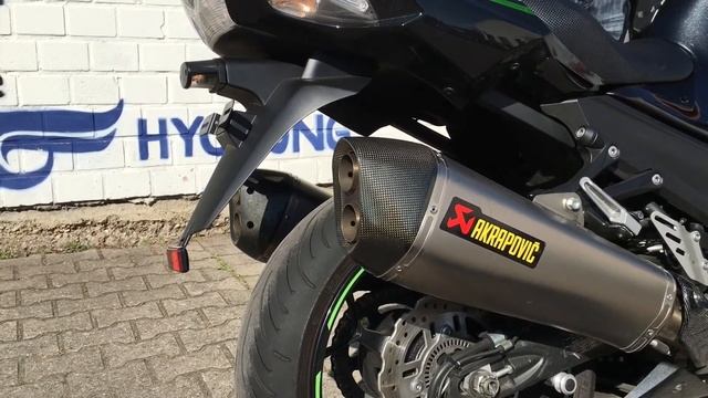 Kawasaki ZZR 1400 Akrapovic - Pure Sound With Measuring / Sound Check