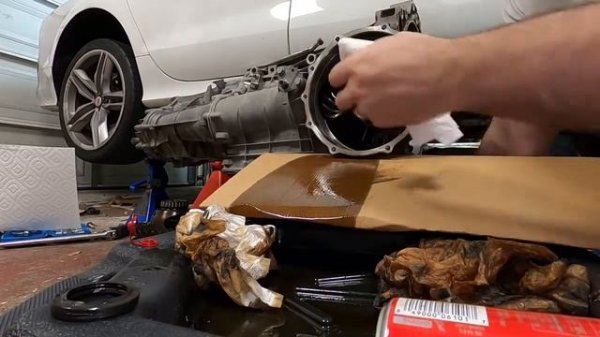 Removing the front diff on DL501/DL511