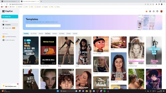 How To Use CapCut Templates On PC - Full Guide