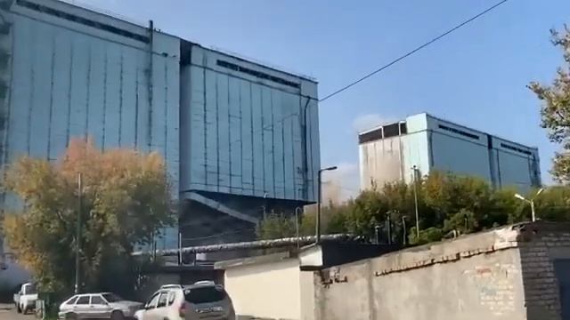 Обрушение здания бывшего элеватора. 23 сентября 2020 смотреть онлайн