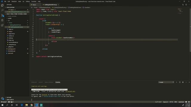 React Final Form Tutorial Series - 1. Getting Started смотреть онлайн