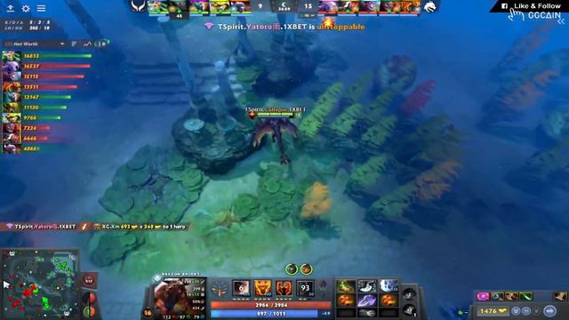 Davion Knight Collapsed against Xtreme Gaming in game 1 | Betboom Dacha Group Stage смотреть онлайн
