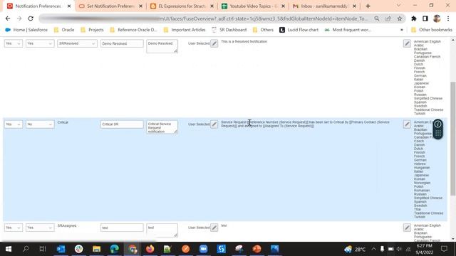 Notification Preferences in Oracle Fusion Cloud | Email Notifications | SmartText смотреть онлайн