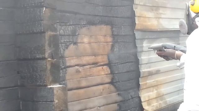 Удаление копоти и запаха гари дерево смотреть онлайн