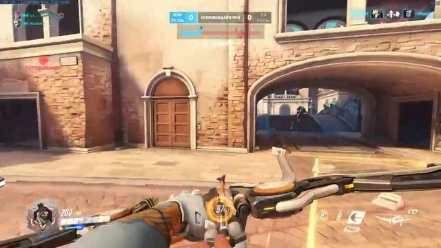 ???Бывший КСЕР в OverWatch!!!??? (TRYING PLAY ON HANZO) смотреть онлайн