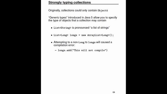 Java Collections API смотреть онлайн