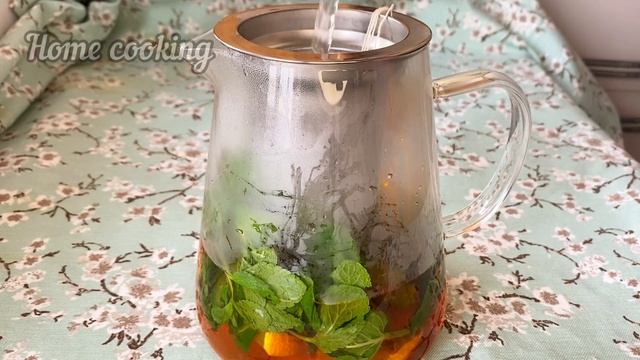Изысканный чай с нотами апельсина и мяты ???☕️! Exquisite tea with notes of orange and mint???☕️! смотреть онлайн
