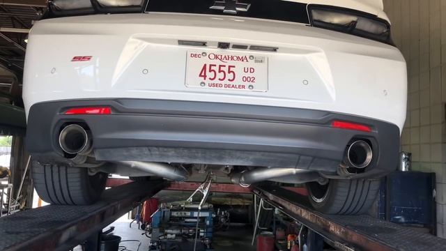 Muffler Delete On The Camaro SS Redline смотреть онлайн