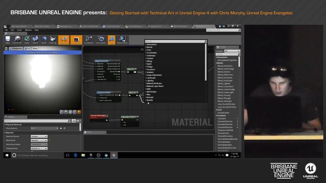 Getting Started with Technical Art in Unreal Engine 4 with Chris Murphy (Unreal Engine Evangelist) смотреть онлайн