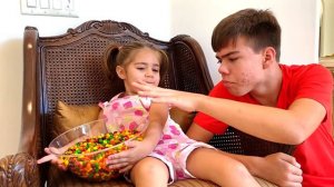 Настя c Артем и Мия  история для детей